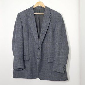 Oscar De La Renta Vintage Men's Sports Blazer Professor 100% Virgin Wool Grandpa